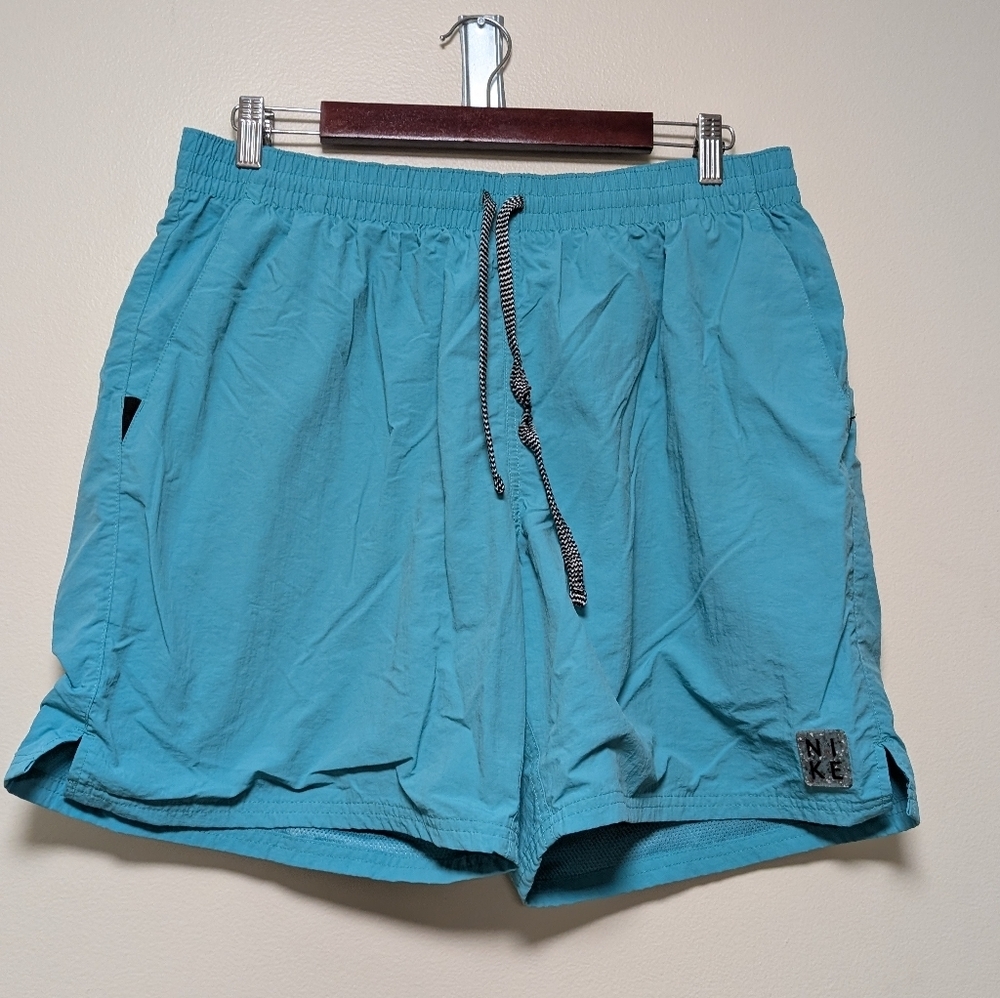 Nike Swim Shorts – Size XL – Turquoise Blue